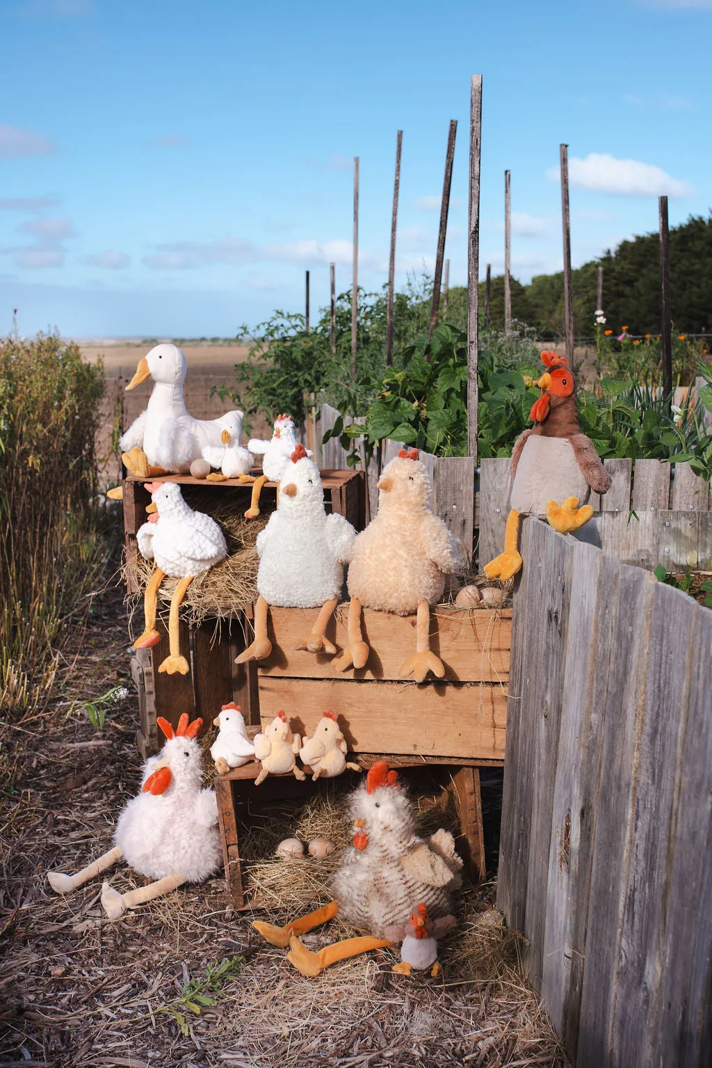 Harriet the Hen Rattle - Honey