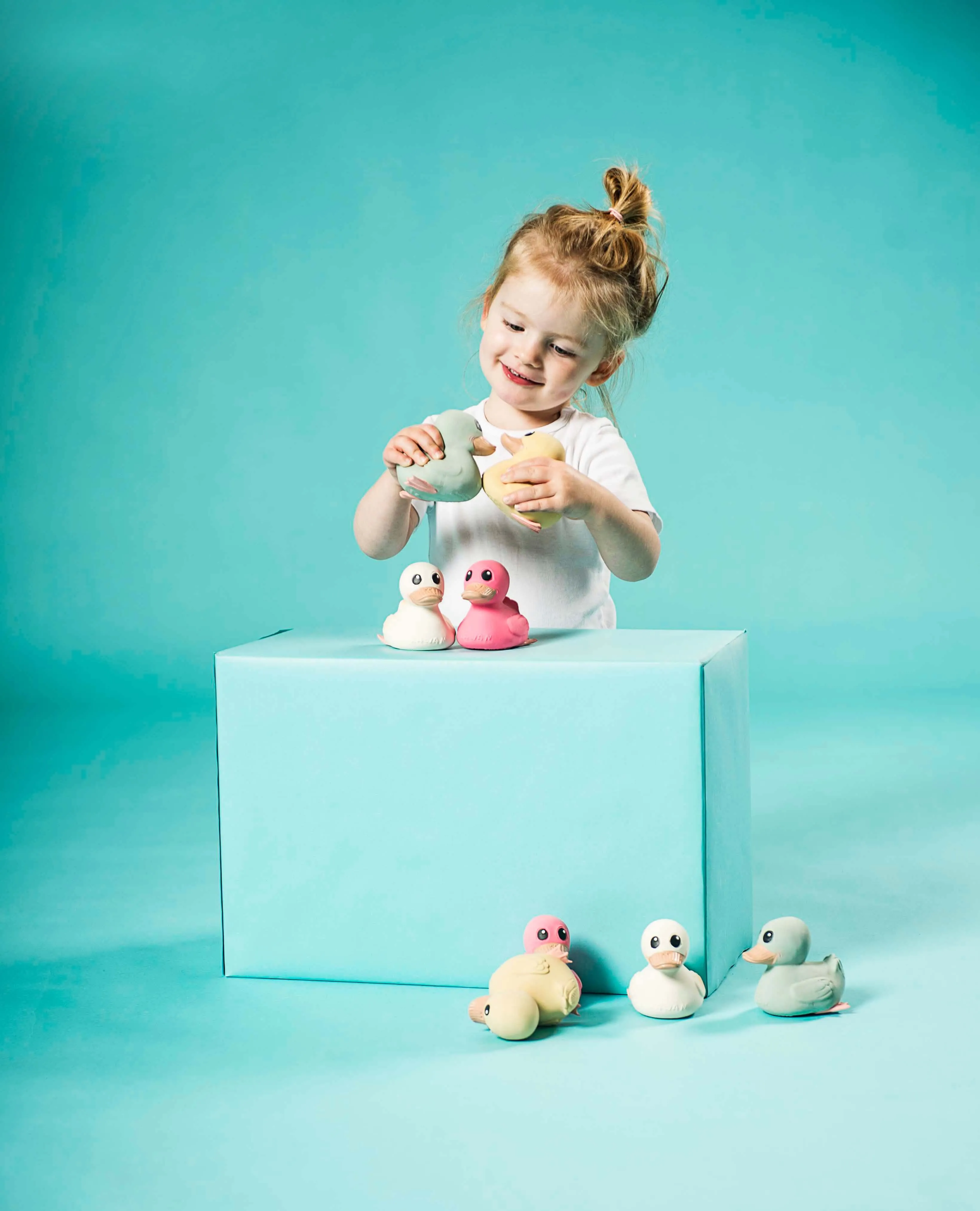 Hevea Mini Rubberduck Dusty Mint