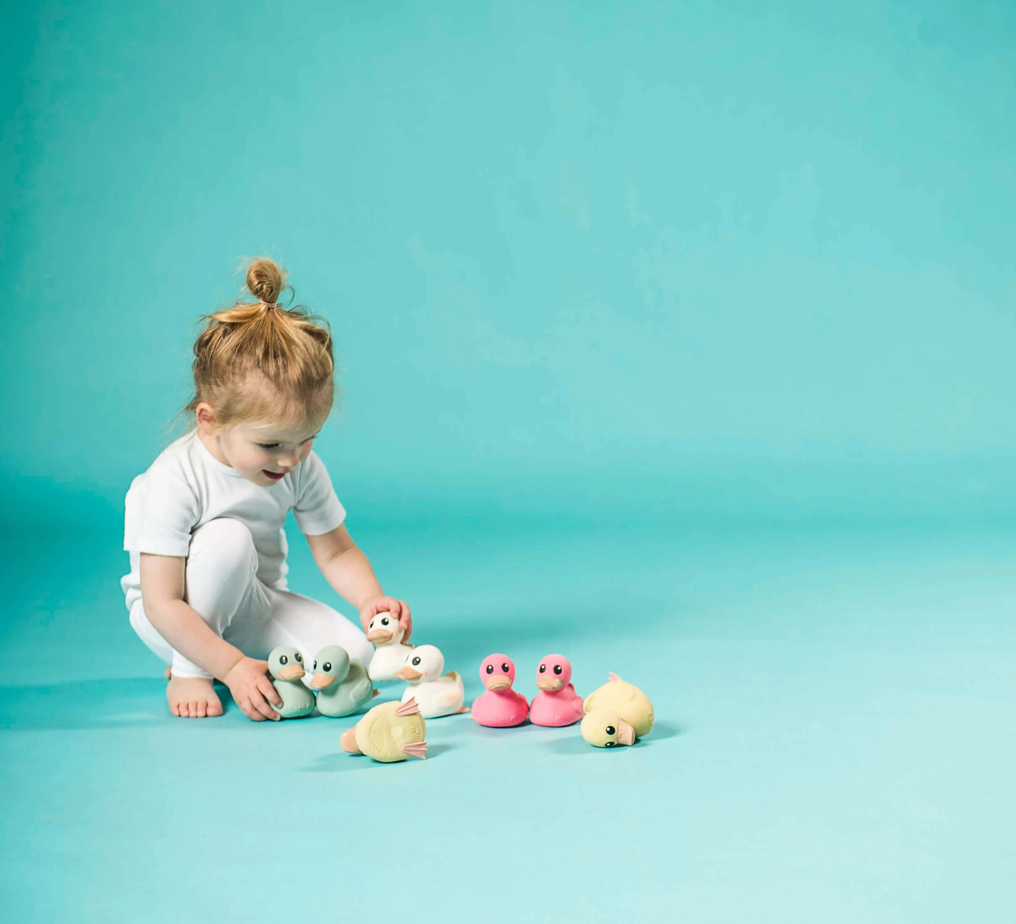 Hevea Mini Rubberduck Eggnog Yellow