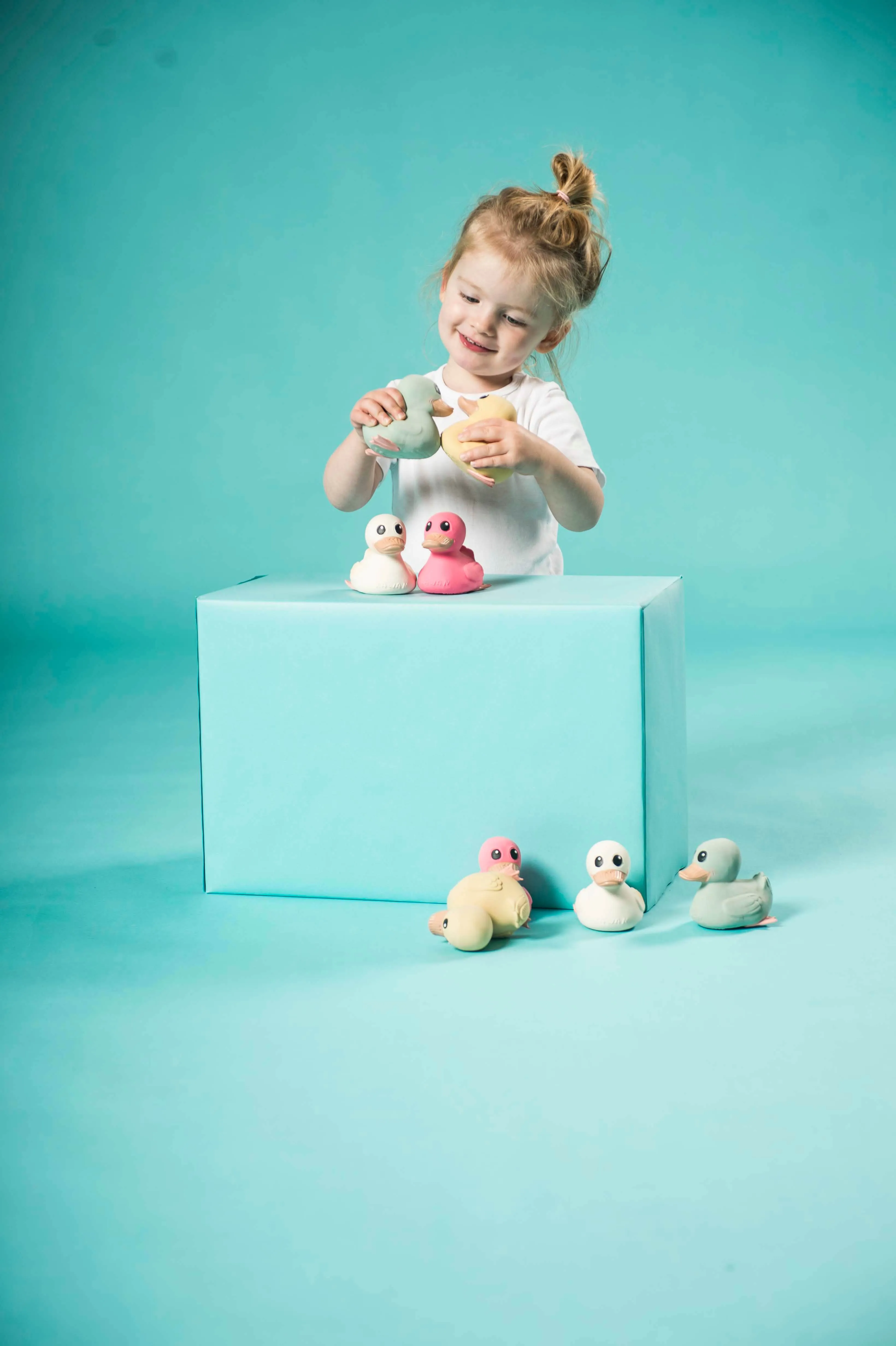 Hevea Mini Rubberduck Eggnog Yellow