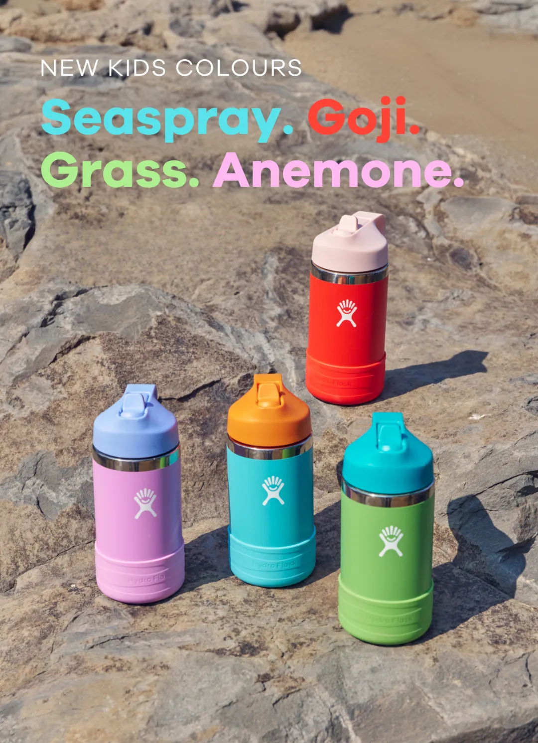Hydroflask Kids Drink Bottle - Seaspray 12oz (354mL)