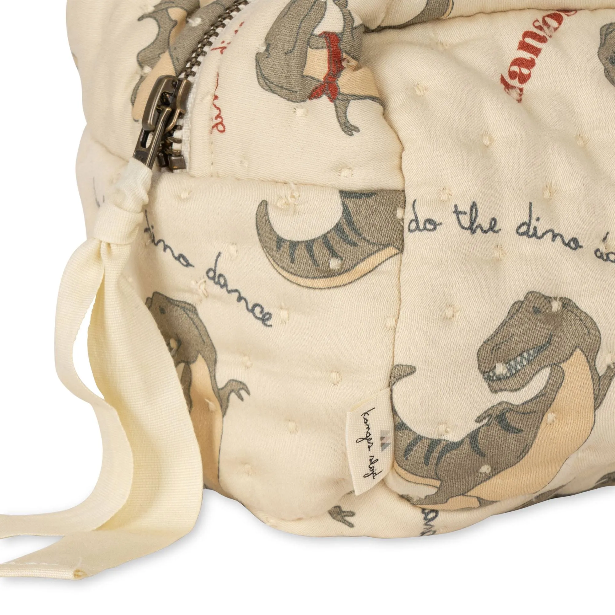 Konges Sløjd Quilted Toiletry Bag Small | Danosaurus