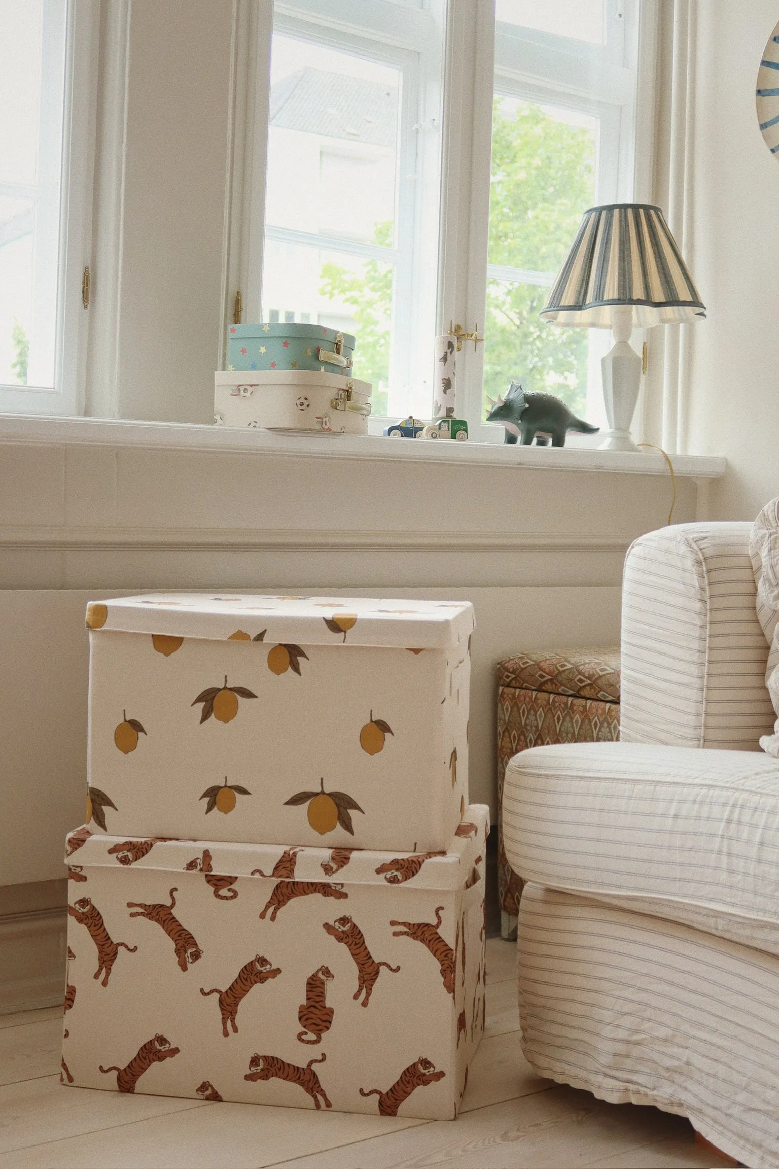 Konges Sløjd Storage Basket BIG | Tiger