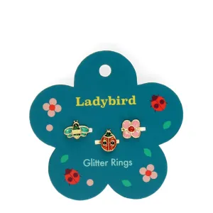 Ladybird - Glitter Rings