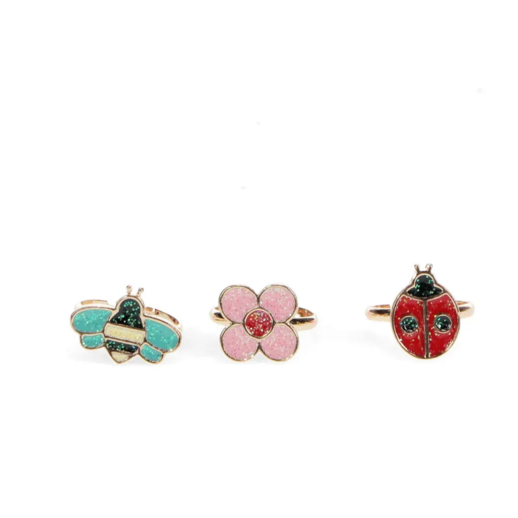 Ladybird - Glitter Rings