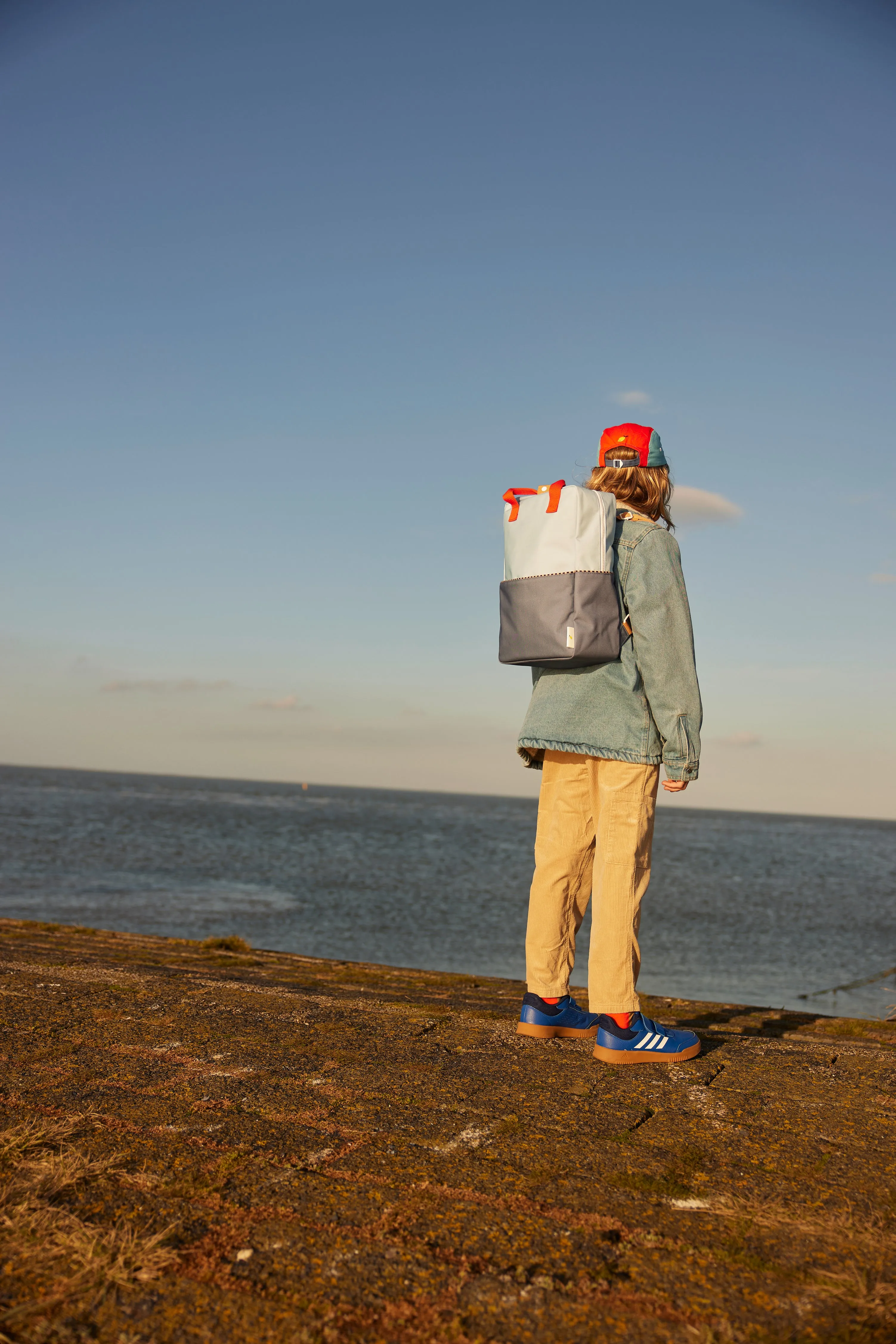 Large Backpack Wonders | Zissou Blue   Blue Whale