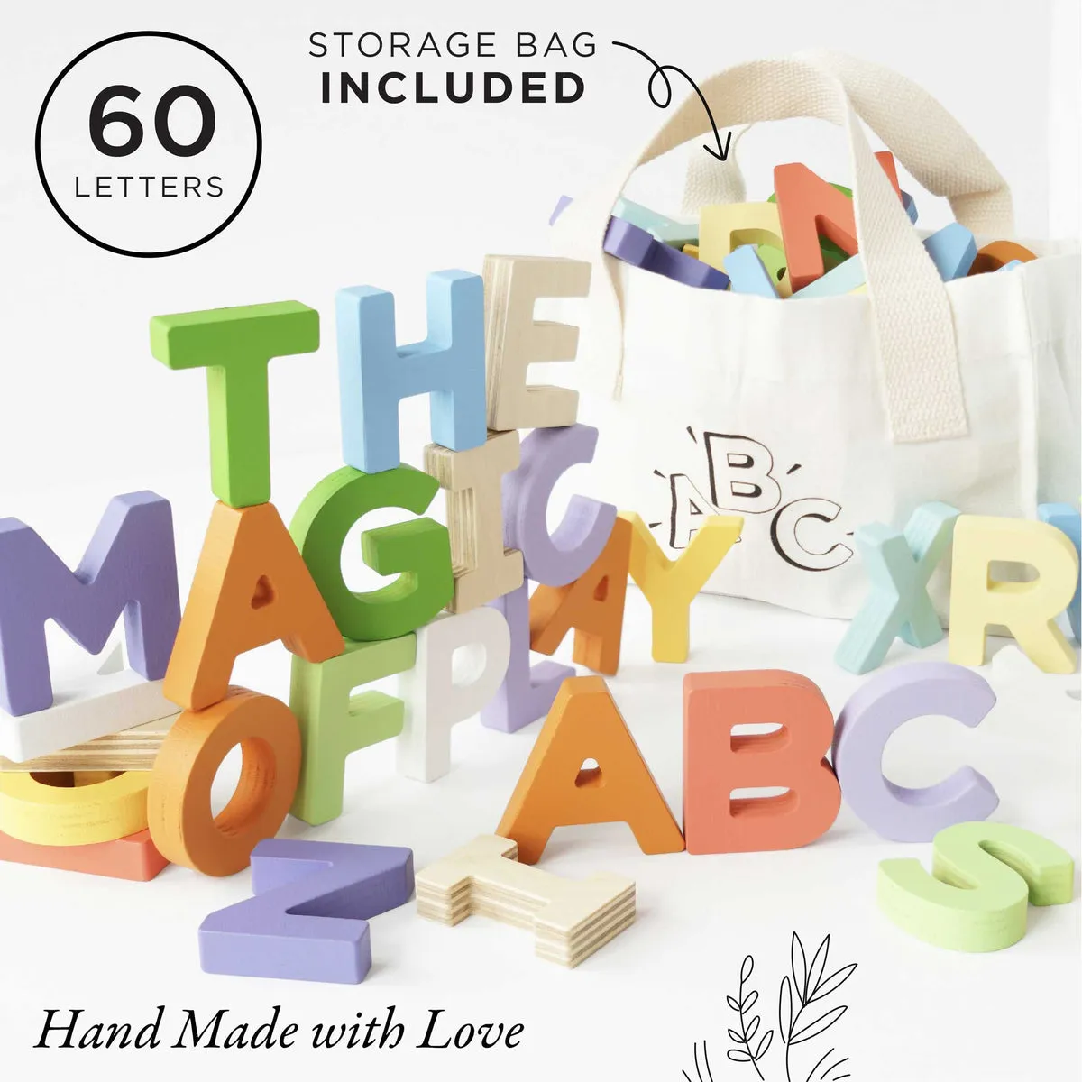 Le Toy Van Wooden Alphabet Letters
