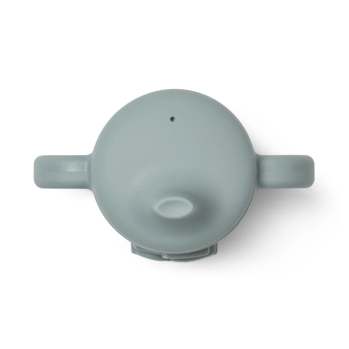 Liewood Amelio Silicone Sippy Cup | Tractor Blue Fog