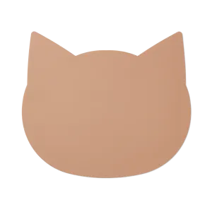 Liewood Aura Placemat - Cat Dark Rose