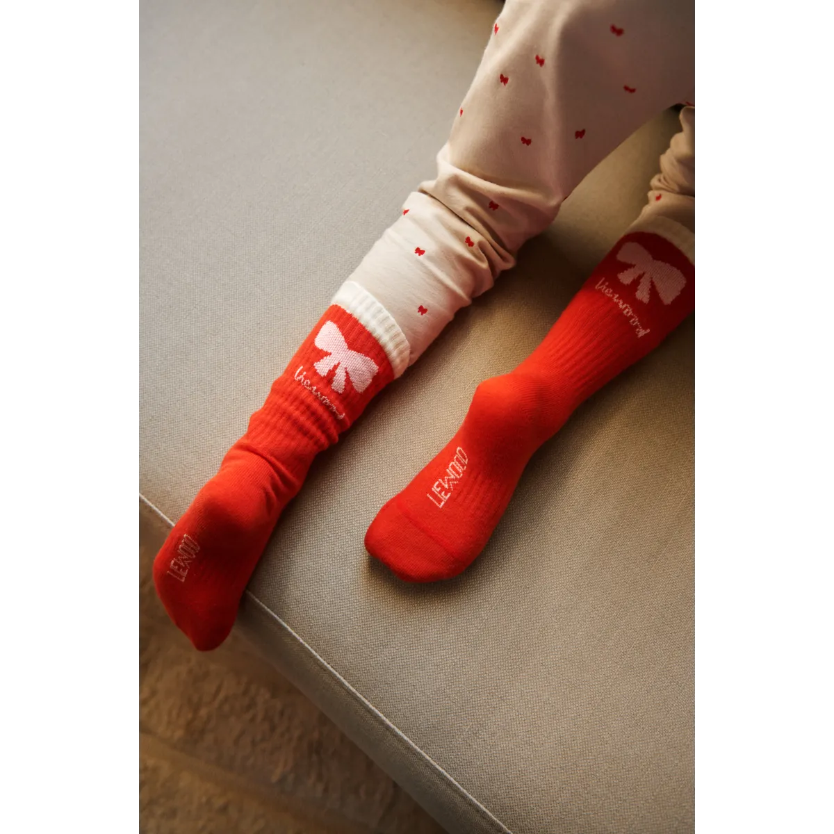 Liewood Christmas Annette Socks | Holiday Bow