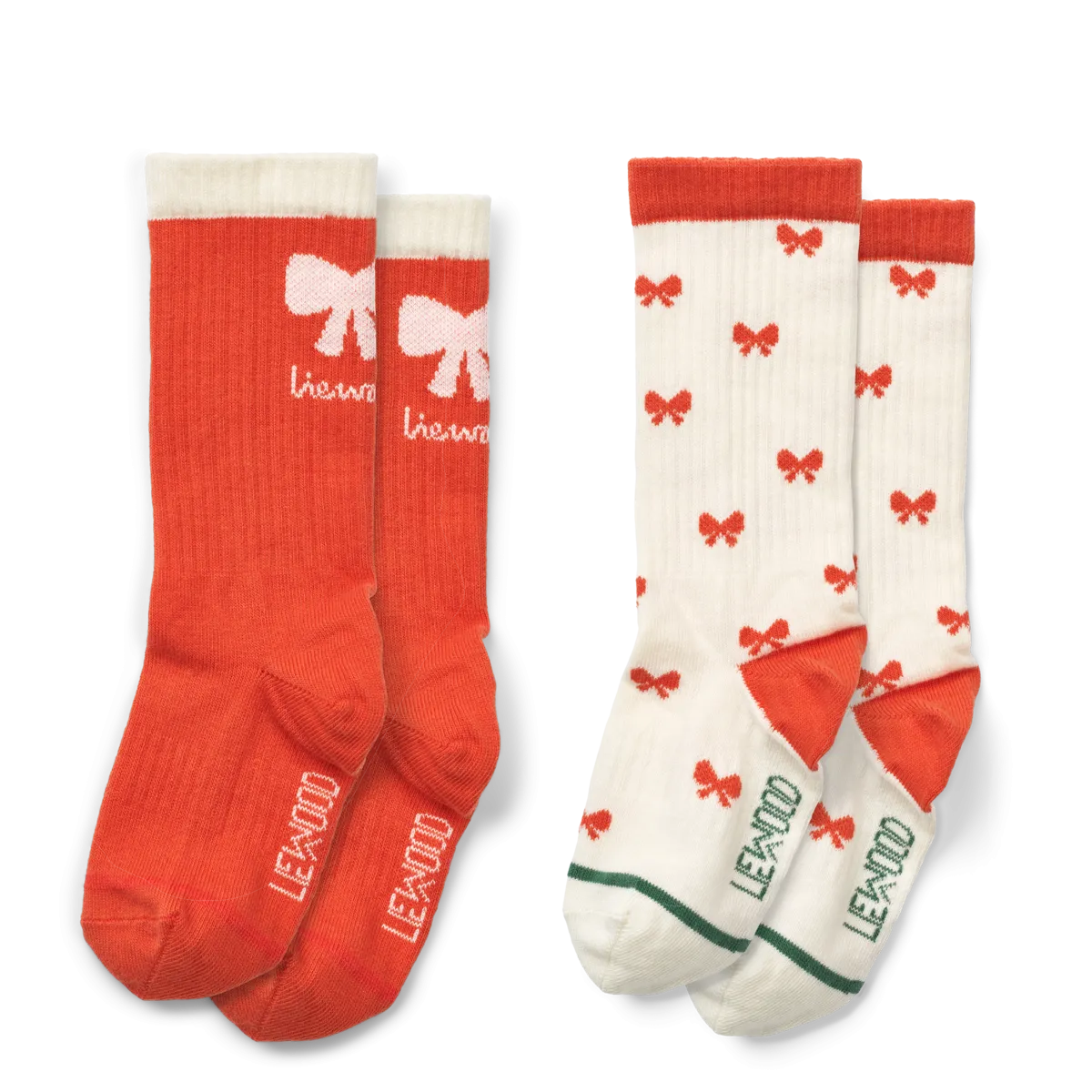 Liewood Christmas Annette Socks | Holiday Bow