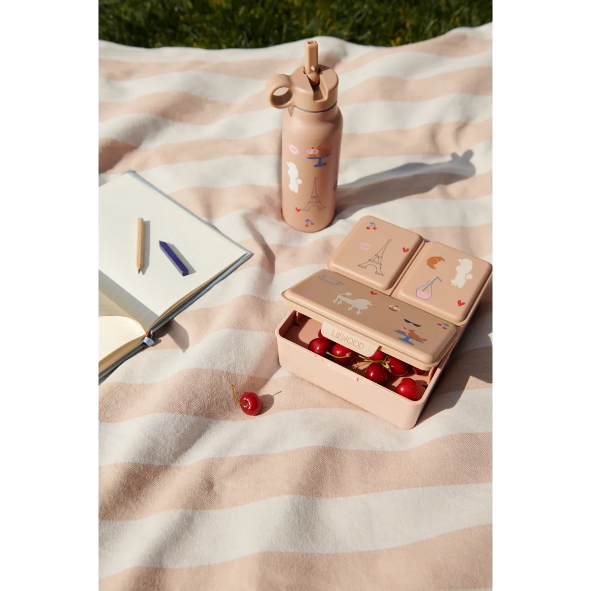 Liewood Driss Lunch Box | Paris Pale Tuscany