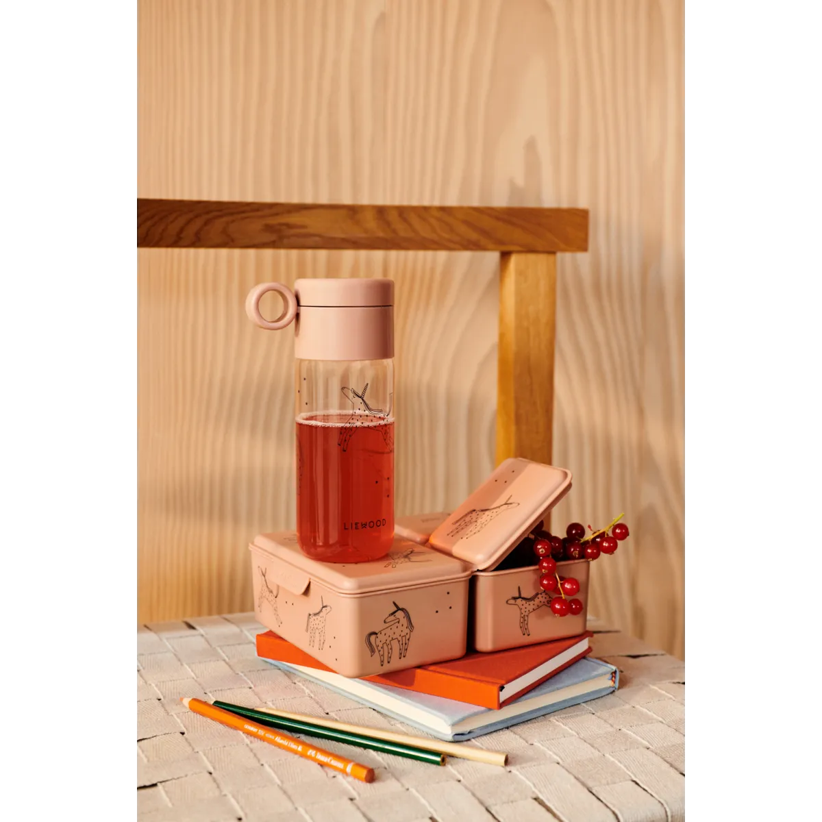 Liewood Driss Lunch Box | Unicorn Pale Tuscany