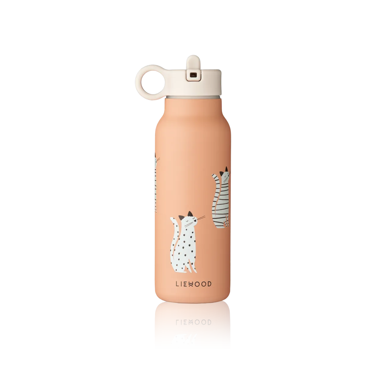 Liewood Falk Water Bottle 350ml | Cat Tuscany Rose