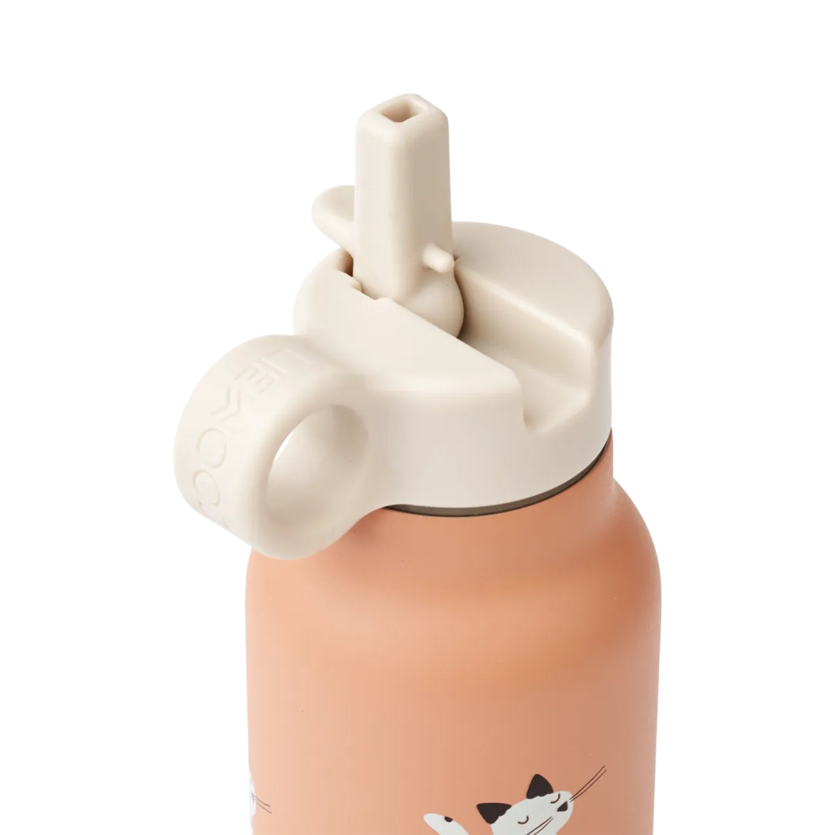 Liewood Falk Water Bottle 350ml | Cat Tuscany Rose