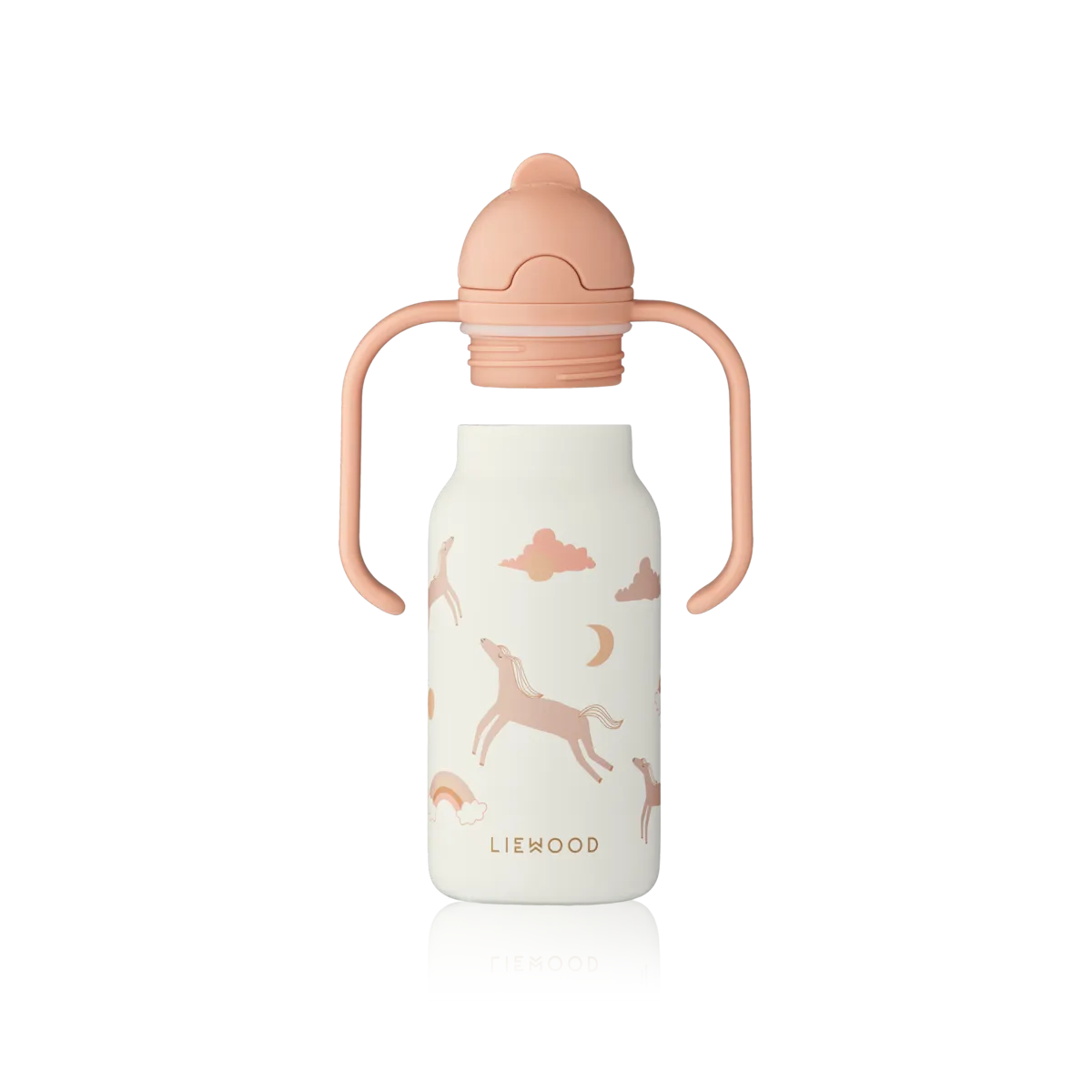 Liewood Kimmie Water Bottle 250ml | Dream Ecru
