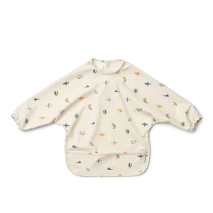 Liewood Merle Cape Bib | Aviator Ecru
