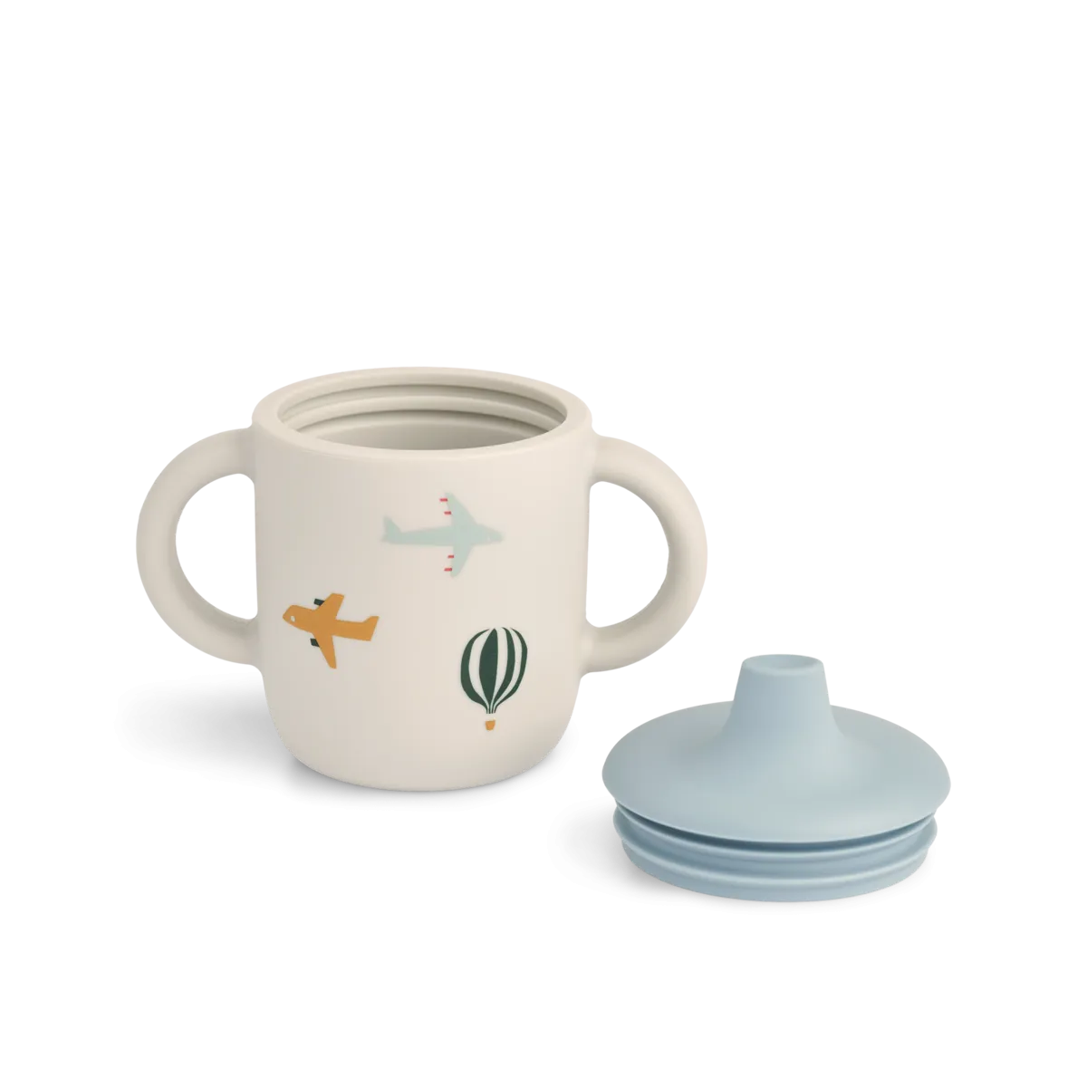 Liewood Neil Sippy Cup - Aviator Ecru