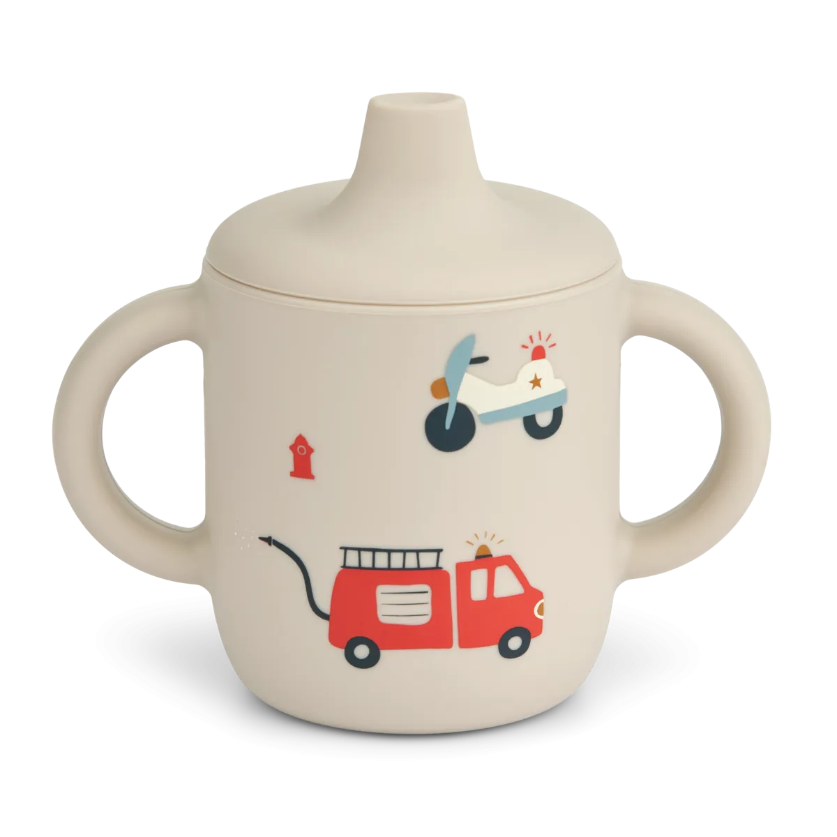 Liewood Neil Sippy Cup - Emergency Vehicle