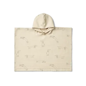 Liewood Roomie Poncho Towel - Dog Sandy