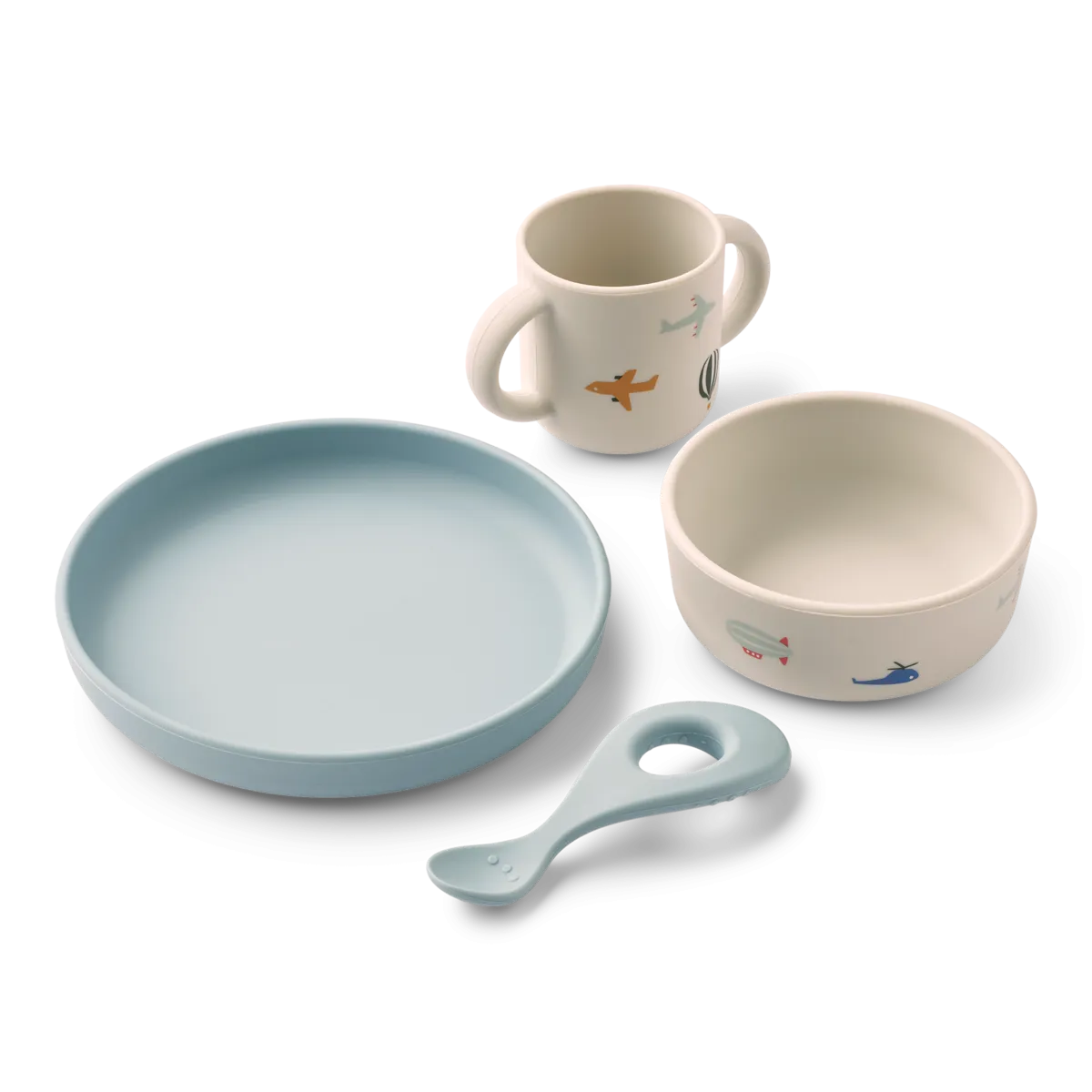Liewood Vivi Tableware Pack | Aviator Ecru