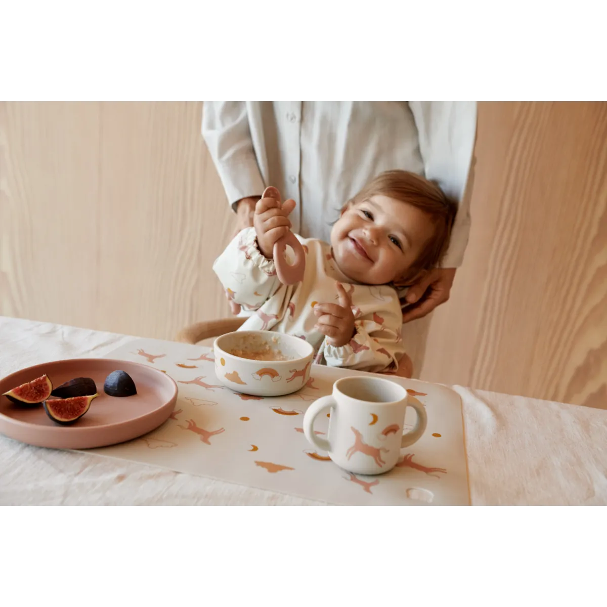 Liewood Vivi Tableware Pack | Dream Ecru