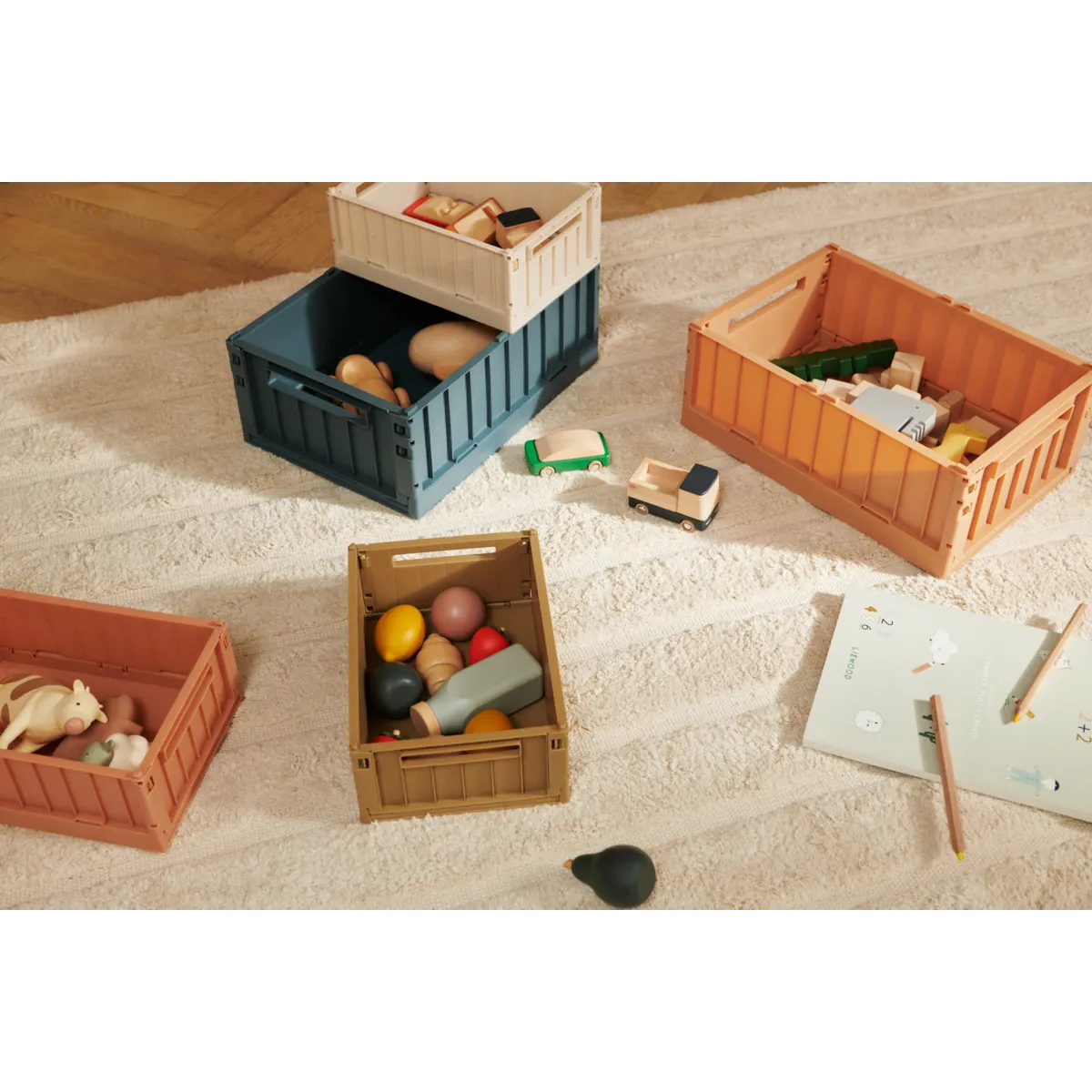 Liewood Weston Storage Box | TUSCANY Rose