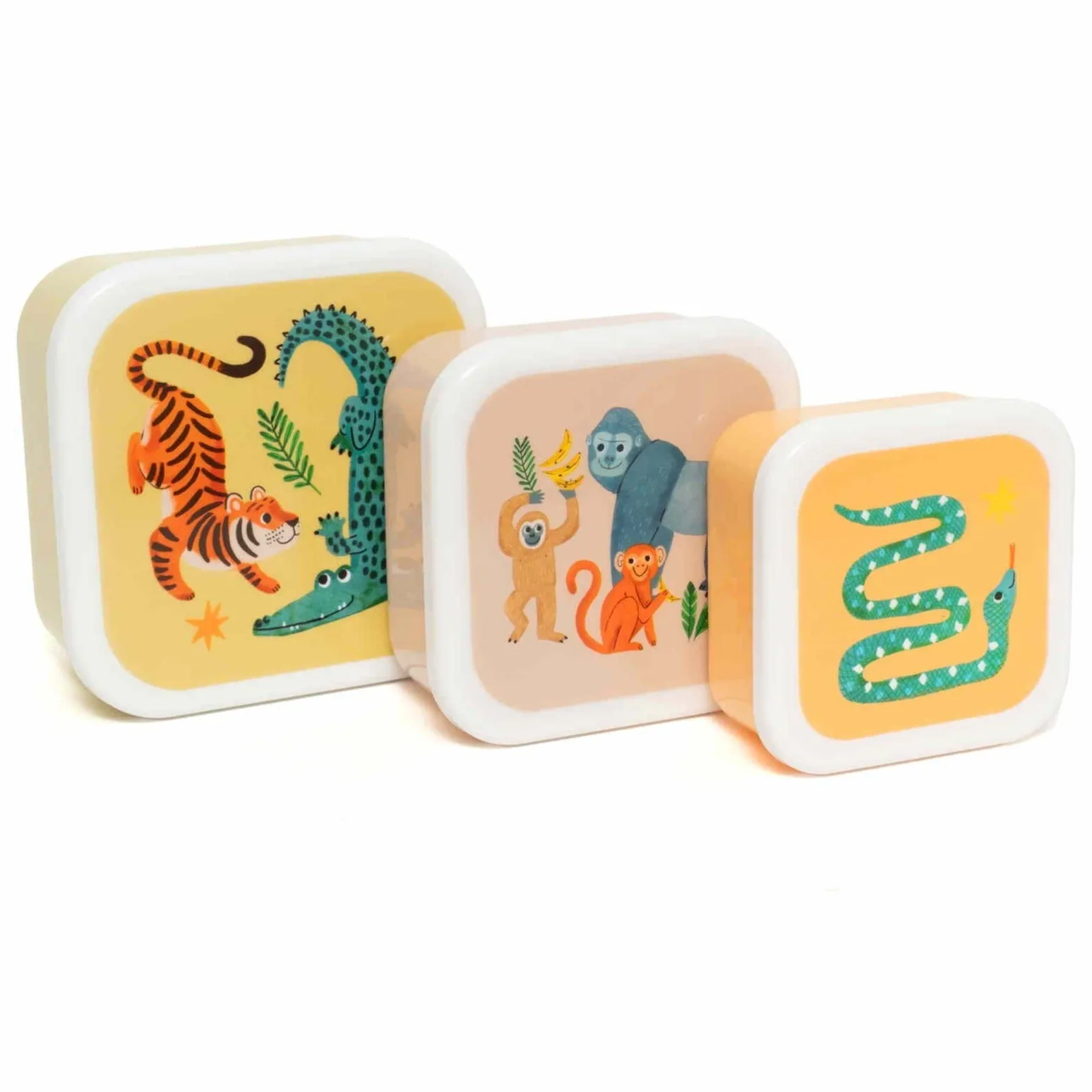 Lunchbox Set Upside Down Safari