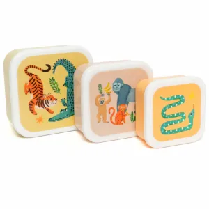 Lunchbox Set Upside Down Safari