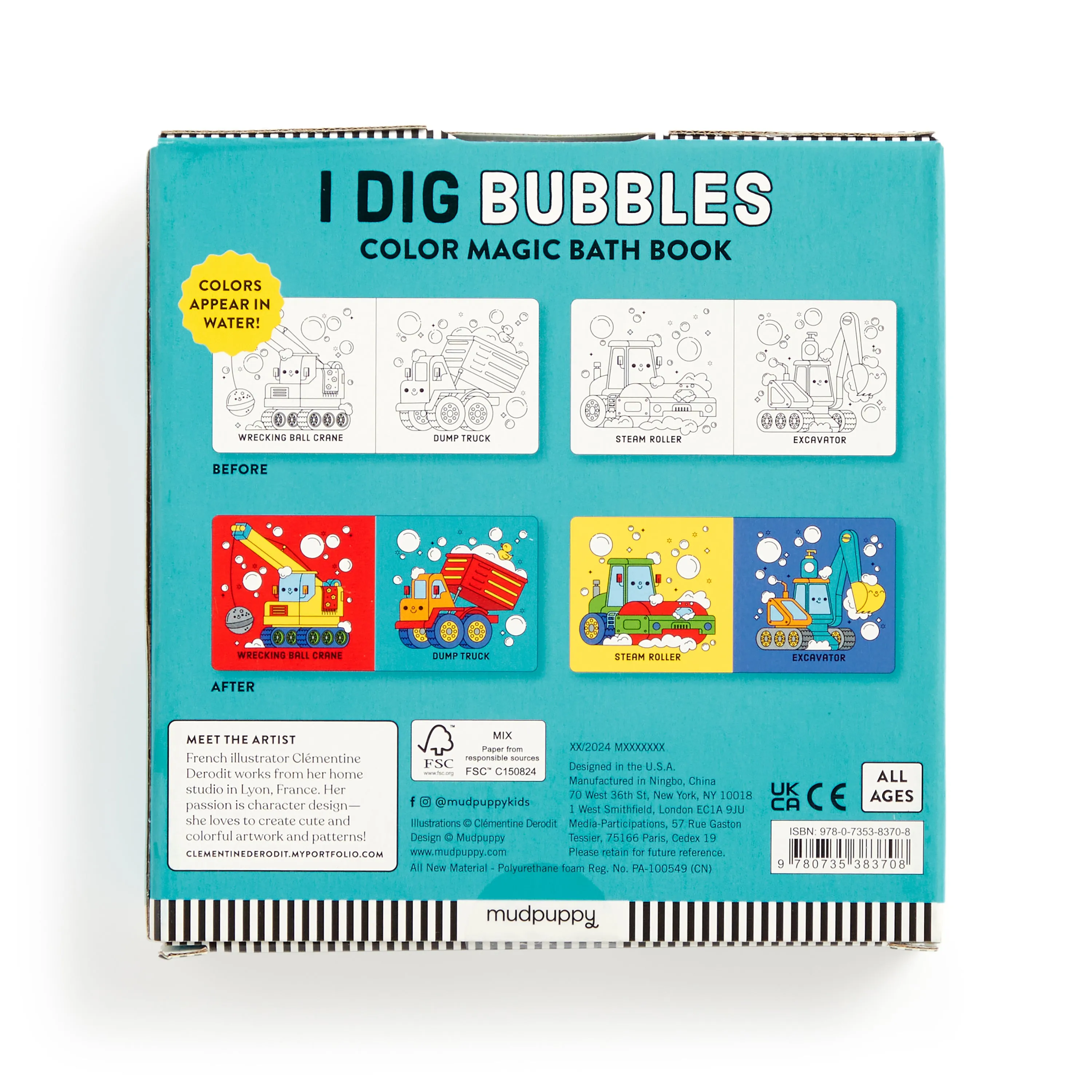Magic Bath Book | I Dig Bubbles!