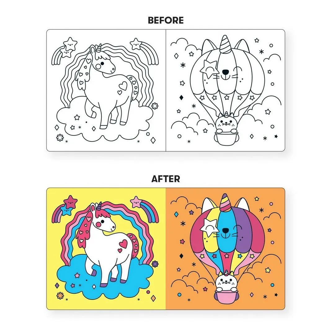 Magic Bath Book | Unicorn