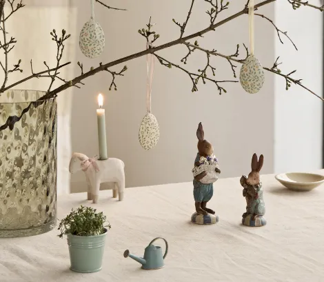 Maileg Easter | Egg Ornament | Branches OLIVE   POWDER