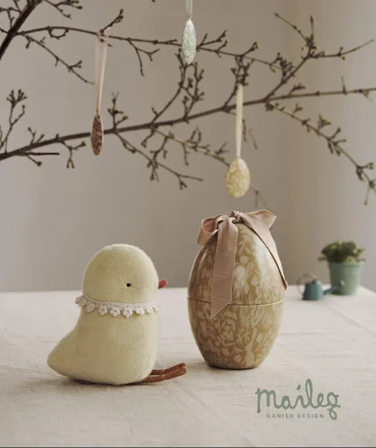 Maileg Easter | Egg Ornament | Branches OLIVE   POWDER
