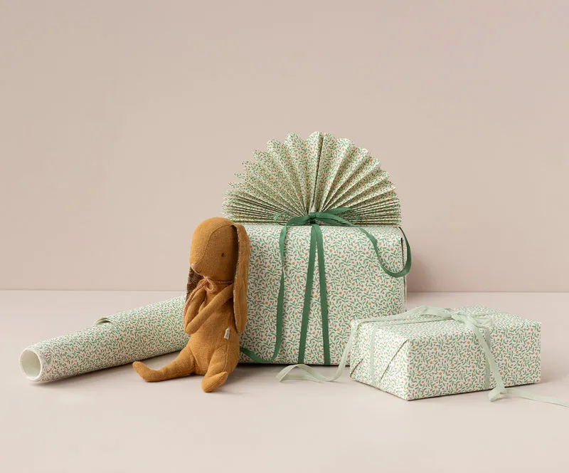 Maileg Gift Wrap Roll | Berry Branches 10m