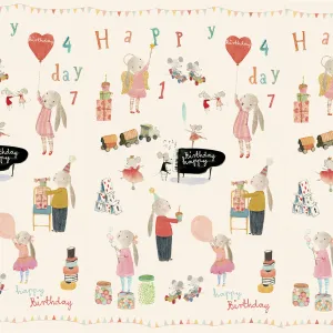 Maileg Gift Wrap Roll | Happy Day 10m
