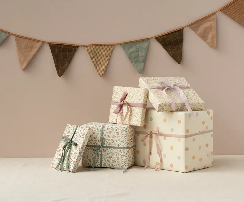 Maileg Gift Wrap Roll | Merle 10m