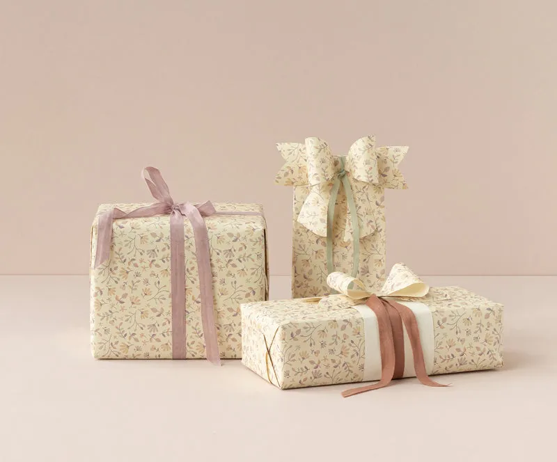 Maileg Gift Wrap Roll | Merle HEATHER 10m
