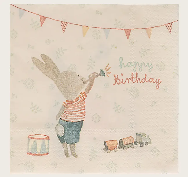 Maileg Napkins | Happy Day