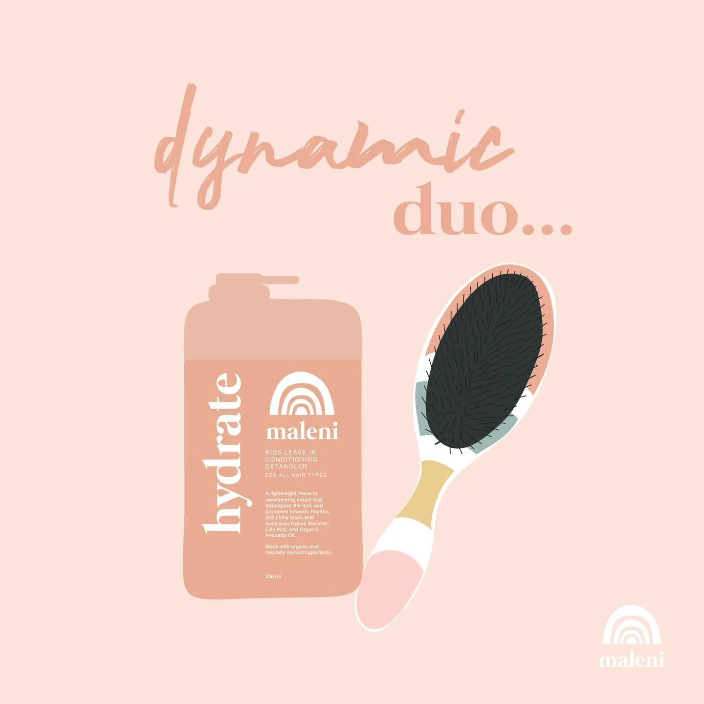 Maleni Detangling Hairbrush