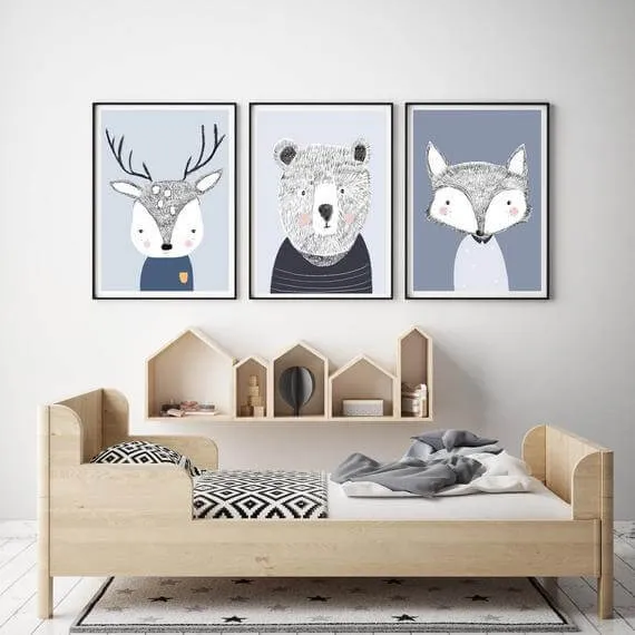 MARKET DAY - Douglas the Deer Print