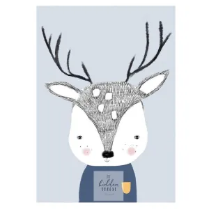 MARKET DAY - Douglas the Deer Print