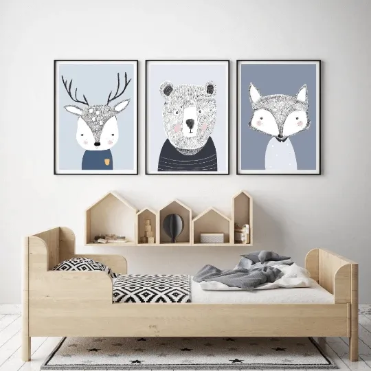 MARKET DAY - Freddy the Fox Print