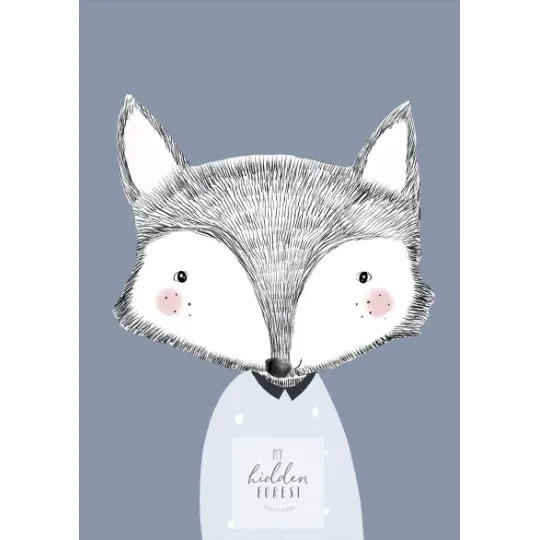 MARKET DAY - Freddy the Fox Print
