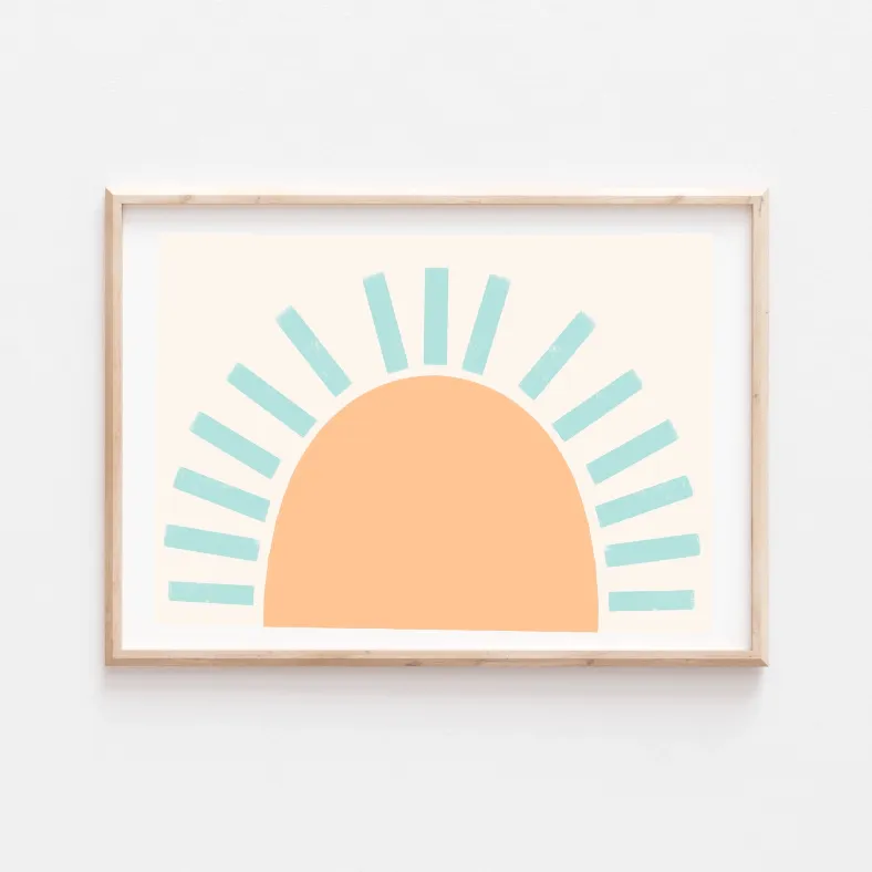 MARKET DAY - Golden Sun Print