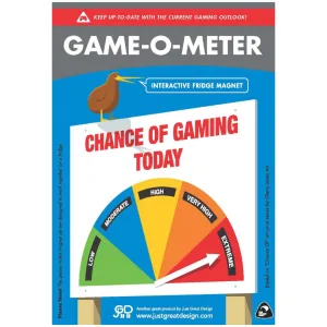 MARKET DAY - O Meter Fridge Magnet Gaming – Made in New Zealand
