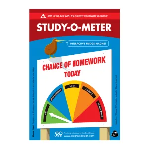 MARKET DAY - O Meter Fridge Magnet Homework – Made in New Zealand