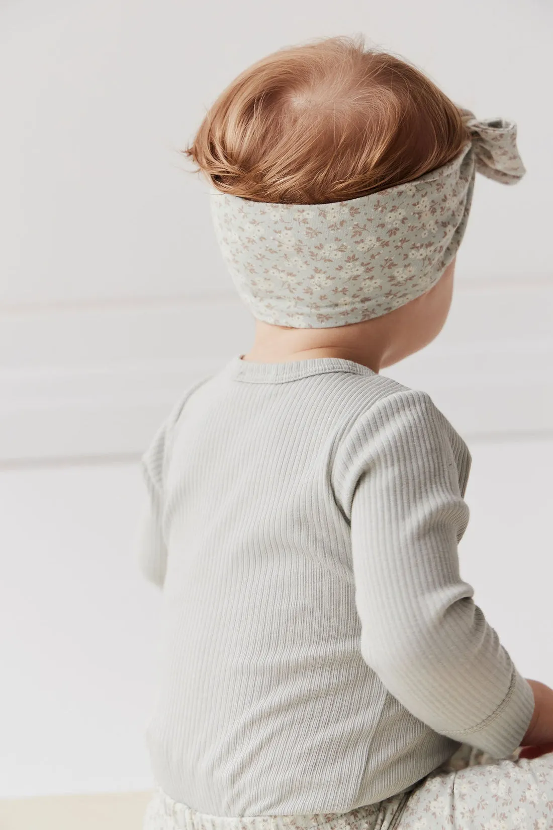 MARKET DAY - Organic Cotton Headband BABY | Rosalie Fields Smoke