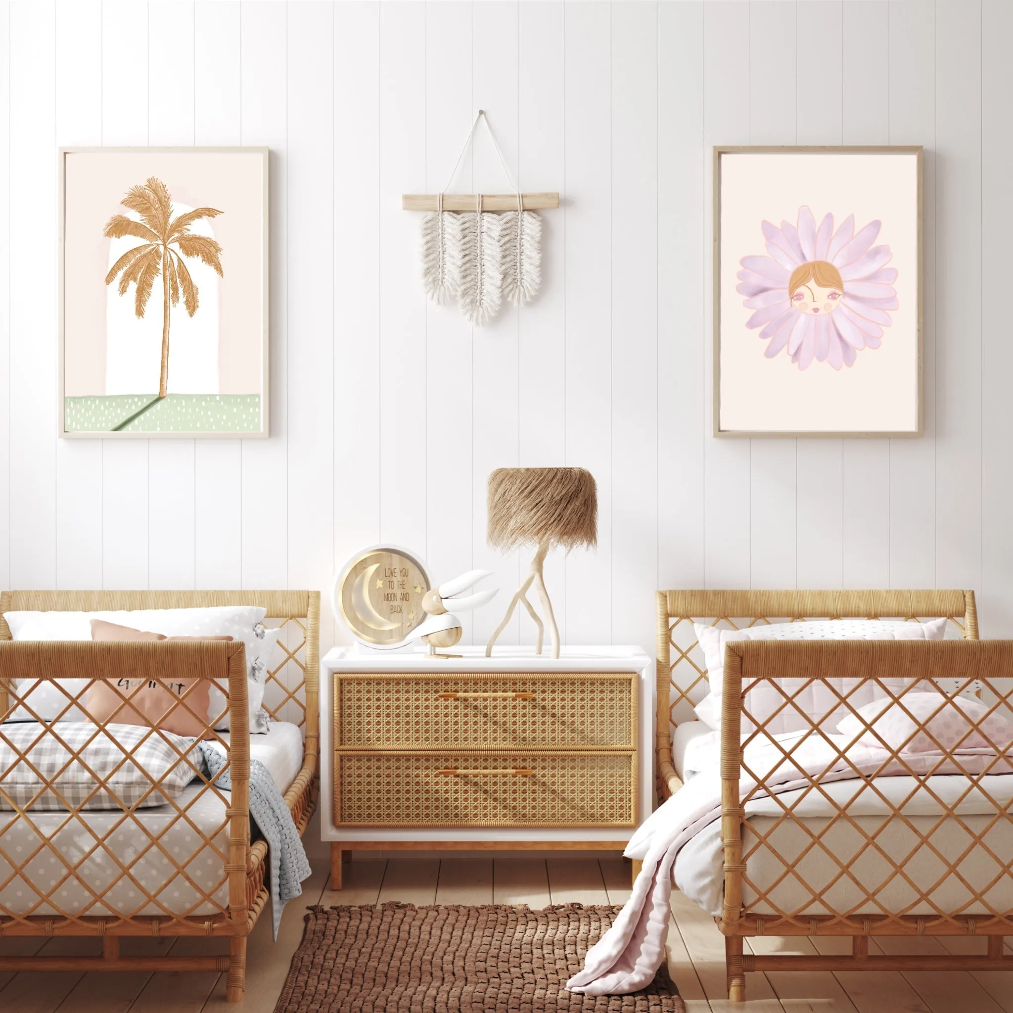 MARKET DAY - Petal Print Unframed