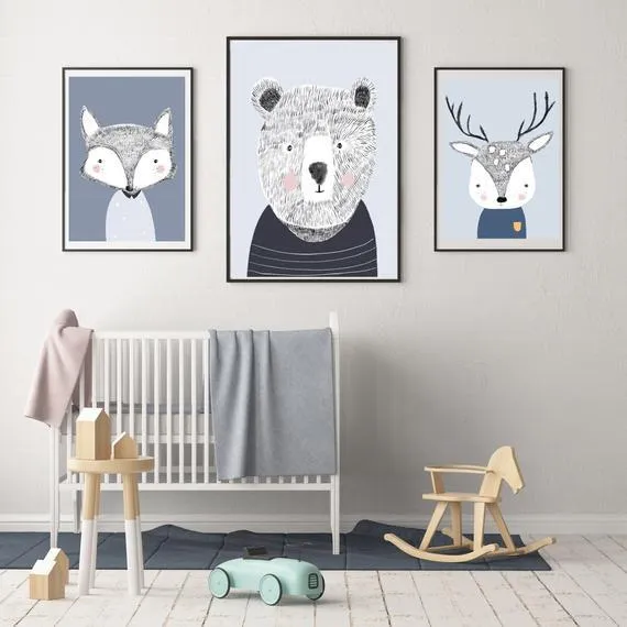 MARKET DAY - Teddy the Bear Print