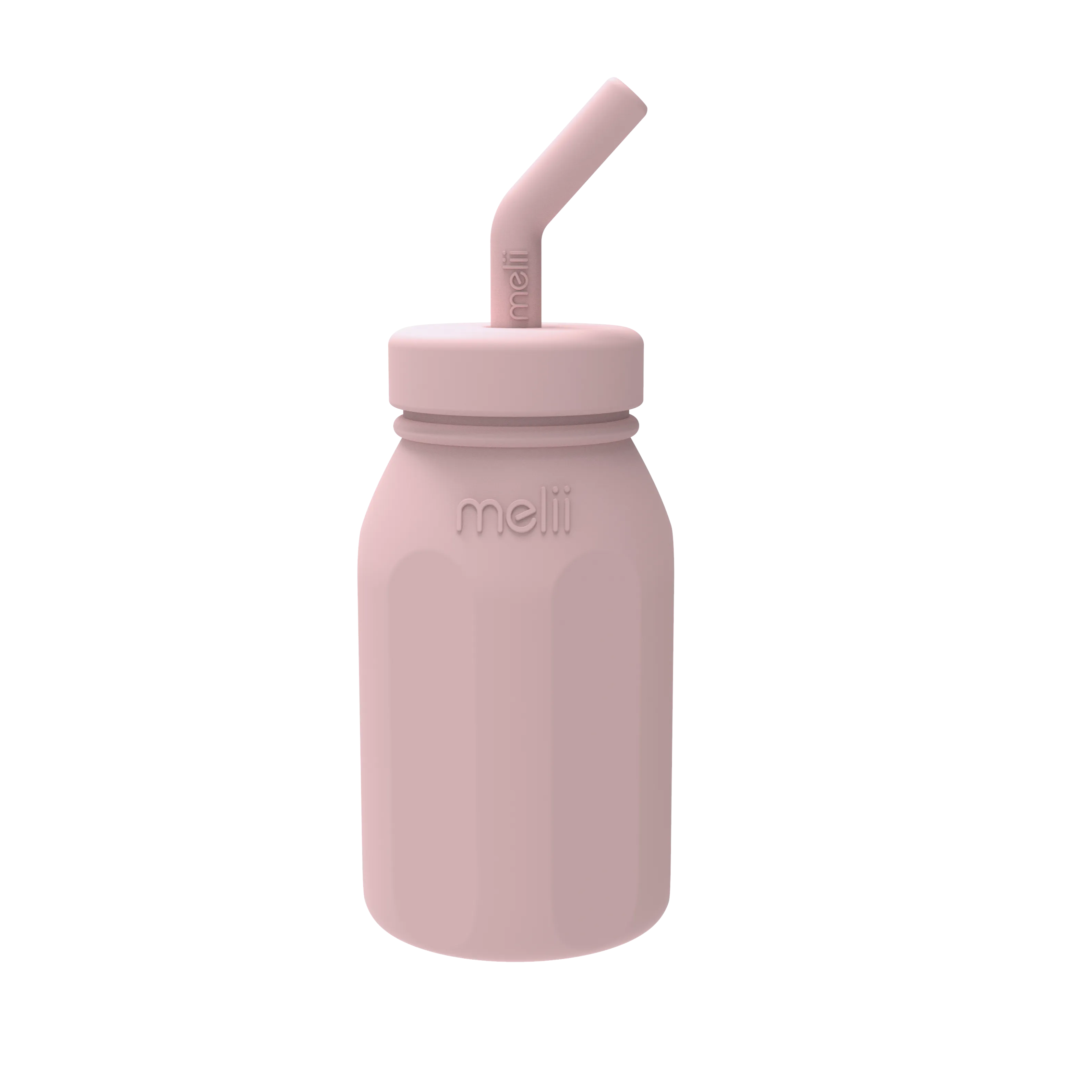 Melii Suction Milk Bottle - Luxe Pink